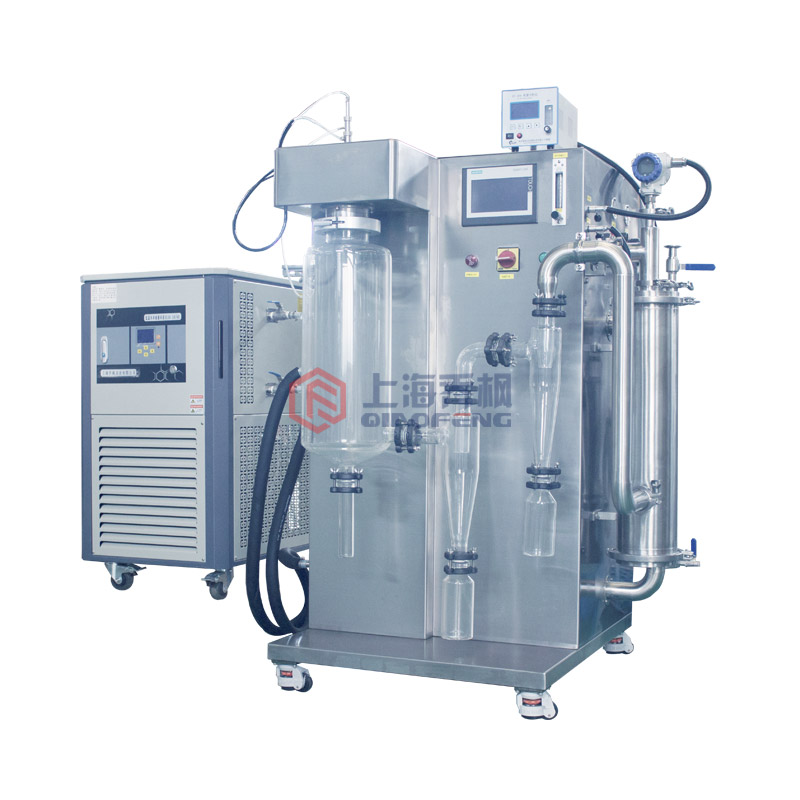 實(shí)驗(yàn)型閉路 氮?dú)庋h(huán)噴霧干燥機(jī) QFN-BL-D1玻璃干燥室款